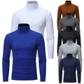 Men's Turtleneck Long Sleeve T-Shirt Slim Fit Pullover Top Winter Thermal AU