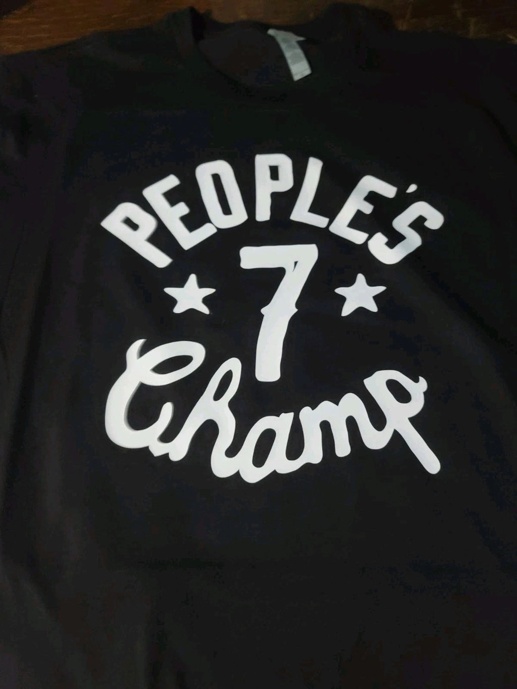 New  Peoples Champ 7 Rock t shirt tshirt wrestling wwf Wcw tee