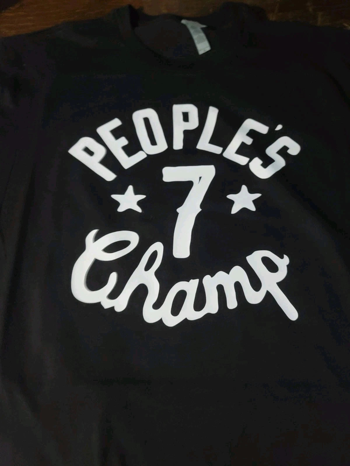 New  Peoples Champ 7 Rock t shirt tshirt wrestling wwf Wcw tee