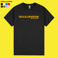 New Shirt AQUA LUNG U.S. Divers Logo T-Shirt Funny Gift Made In USA S - 5XL