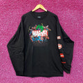 Marvel Avengers Characters Marvel Logo Long Sleeve T-Shirt XL