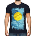 Palau Grunge Flag Mens T-Shirt Belau Football Palauan Jersey Gift