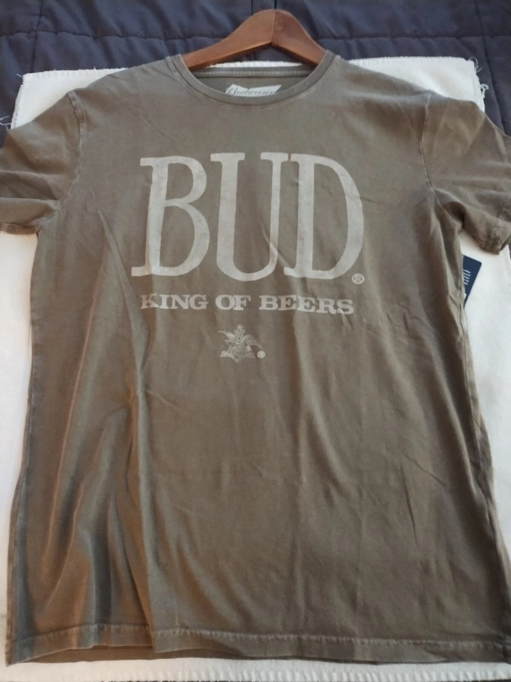Lucky Brand BUD Budweiser King Of Beers T-Shirt -  Men's Size M