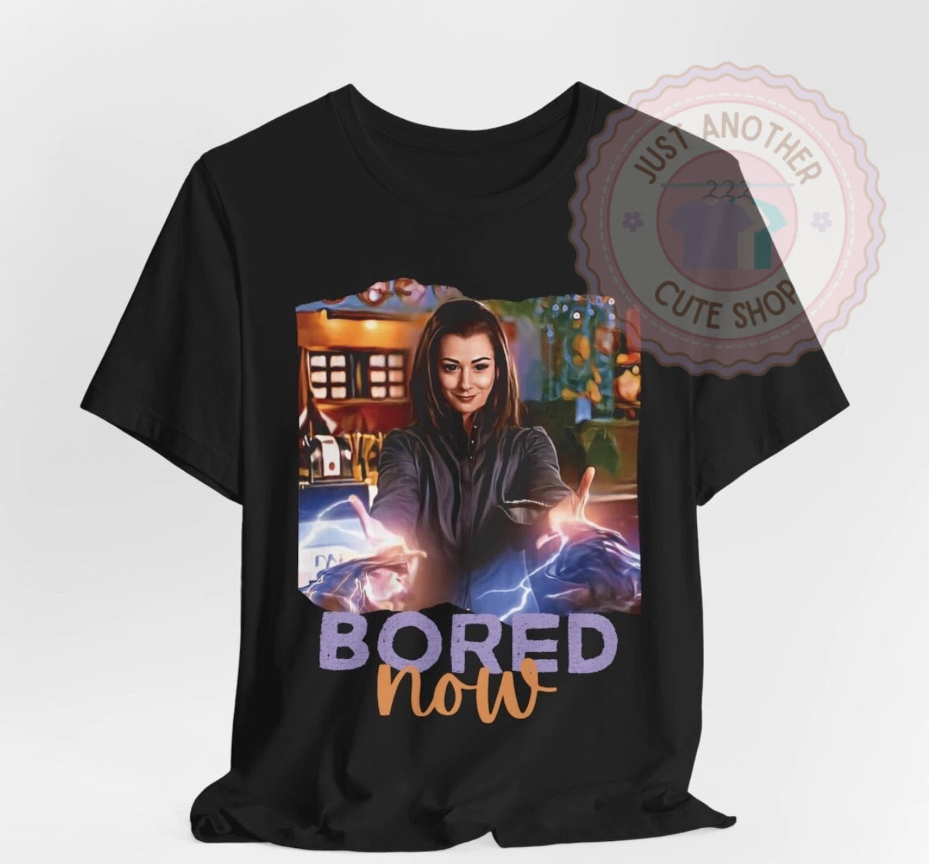 Buffy the Vampire Slayer ♡ Dark Willow: BORED NOW T-Shirt! ✩ 90's Lesbian WITCH!