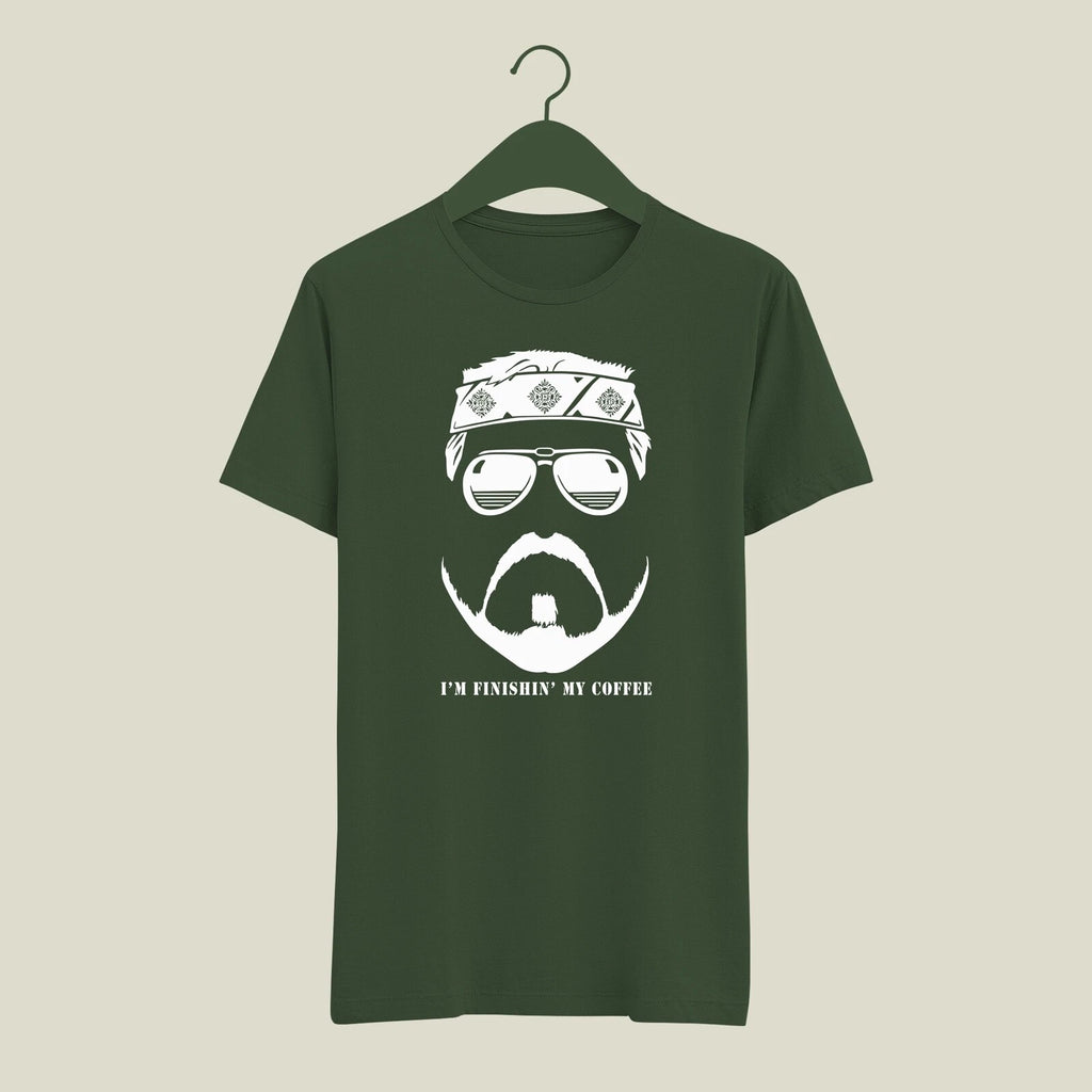 The Big Lebowski T-Shirt | I'm Finishing My Coffee | Walter Sobchak |