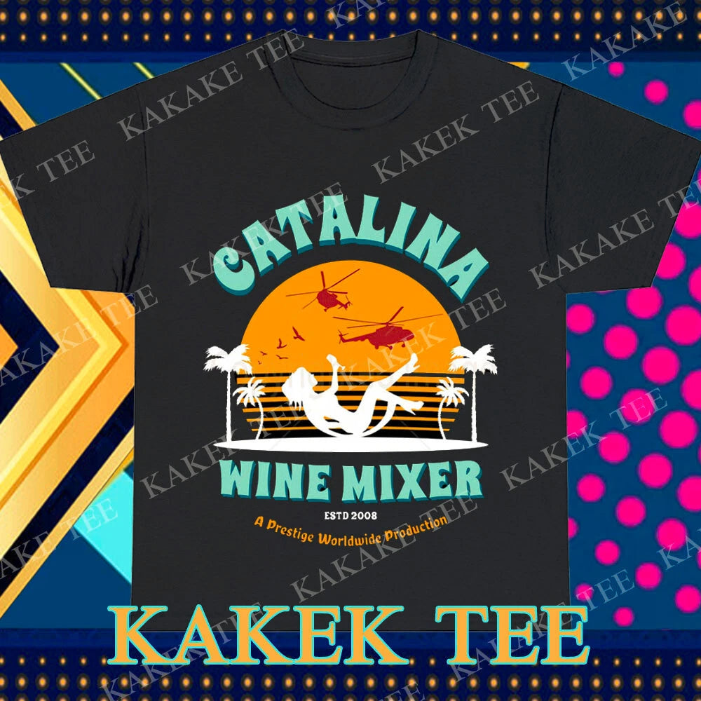 New Shirt Wine Festival Catalina Wine  Logo T-Shirt Funny USA Size S To 5XL
