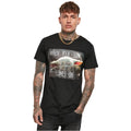 Merchcode Kids Yoda Song Tea Mens Top T-Shirt Meme Cotton Print