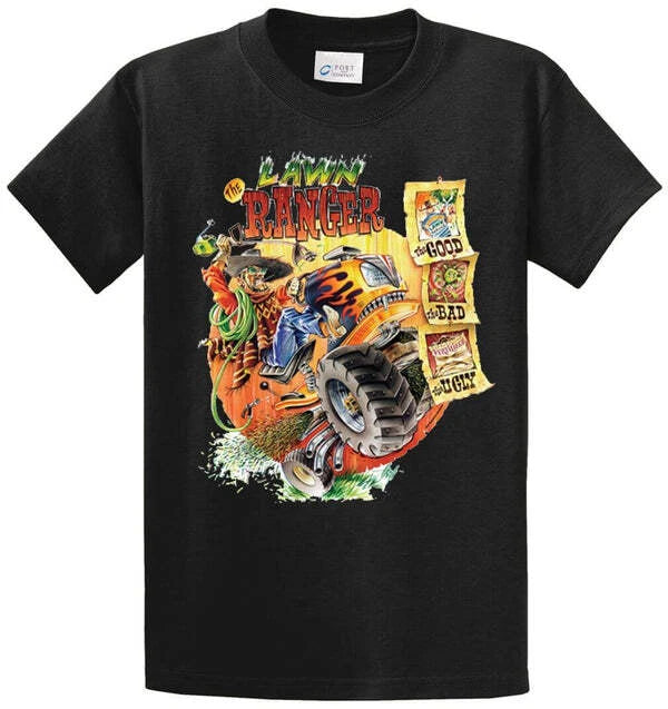 LAWN RANGER Cotton Printed Tee Shirt Regular and Big and Tall Sizes