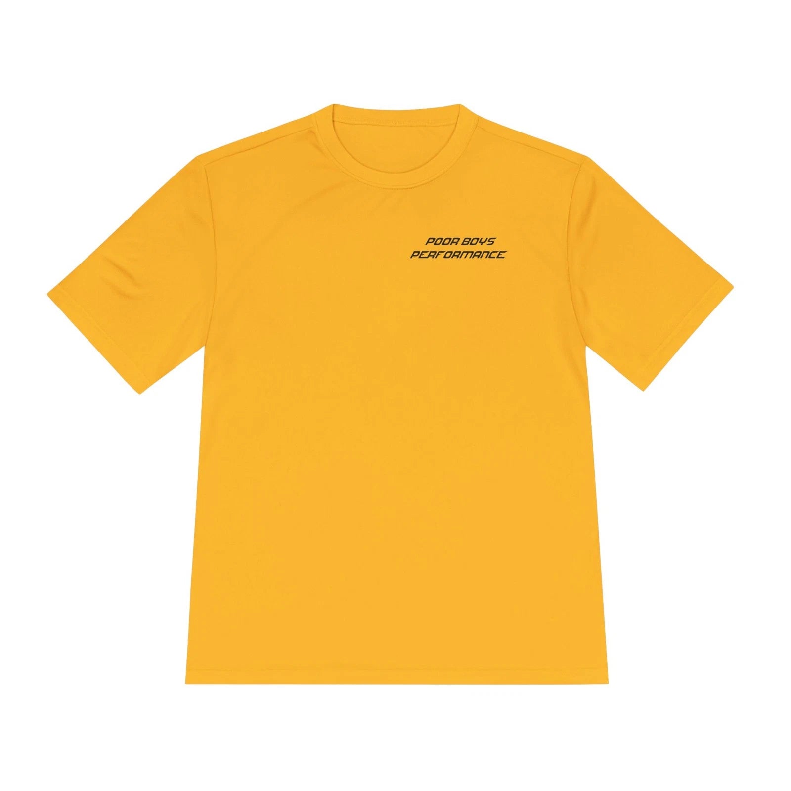 Poor Boy Performance - Unisex Moisture with logo Wicking Tee