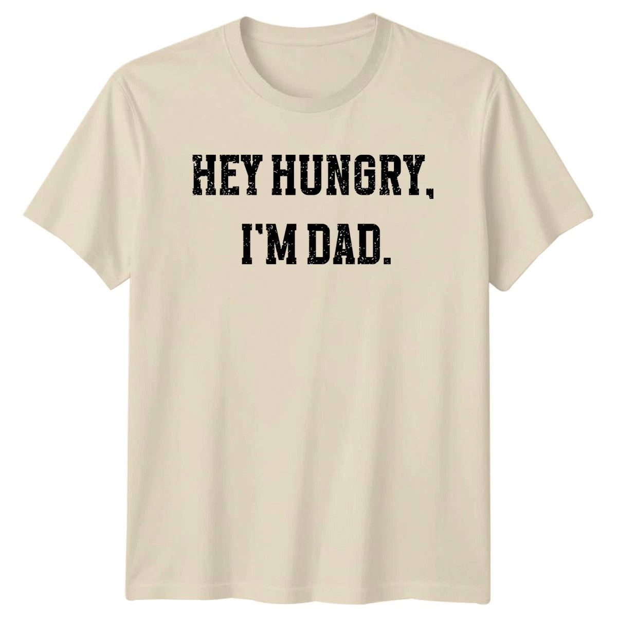 Hey Hungry Im Dad Mens T-Shirt Dad Jokes Parenting Fathers Day Gift For Him