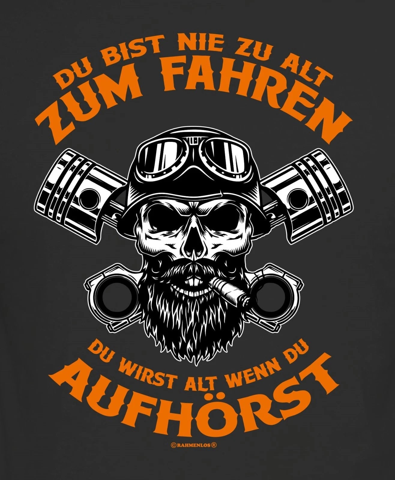 Mens Biker T-Shirt Black Round Neck Funny Motorcycle Quote Shirt Hero