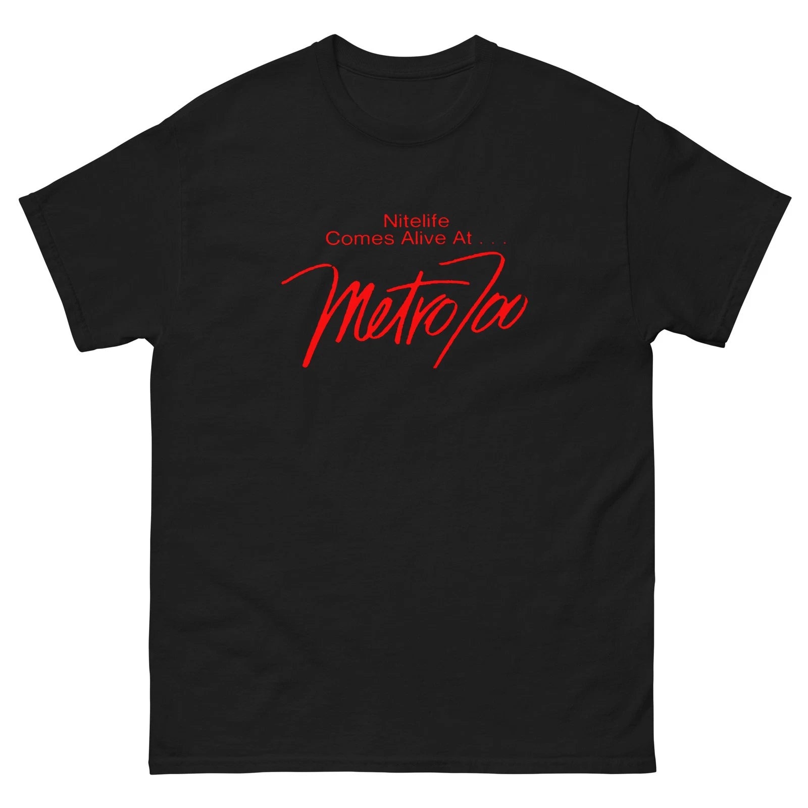 Metro 700 Nightclub Retro Tee | Vintage Long Island NY Dance Club Shirt
