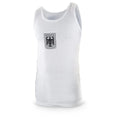 GERMAN MILITARY TANK TOP SHIRT BUNDESWEHR WHITE COTTON PHYSICAL TRAINING P.T.U