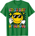 Funny 100 Days of School 67 33 Meme Vibes Unisex T-Shirt