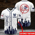 Custom Name New york Baseball Jersey, hot gift for fan 3D