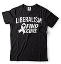 Liberalism Find the Cure Trump re-election 2024 T-shirt Donald Trump President