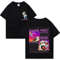 Kanye West Graduation Cotton T-Shirt Graphic Print Rapper Hip Hop Tee