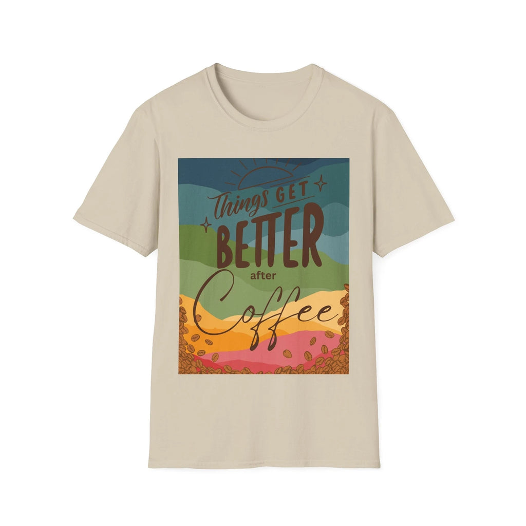 Coffee-Inspired T-Shirt, Funny Coffee Lover Gift, Coffee Lovers