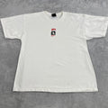 Ouray Jackson Hole Graphic T-Shirt XL White Men Vintage Y2K Wyoming Souvenir Tee