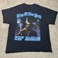 Pop Smoke King Of New York T-Shirt Mens XL Black Rap Tee Drill Music Hip Hop