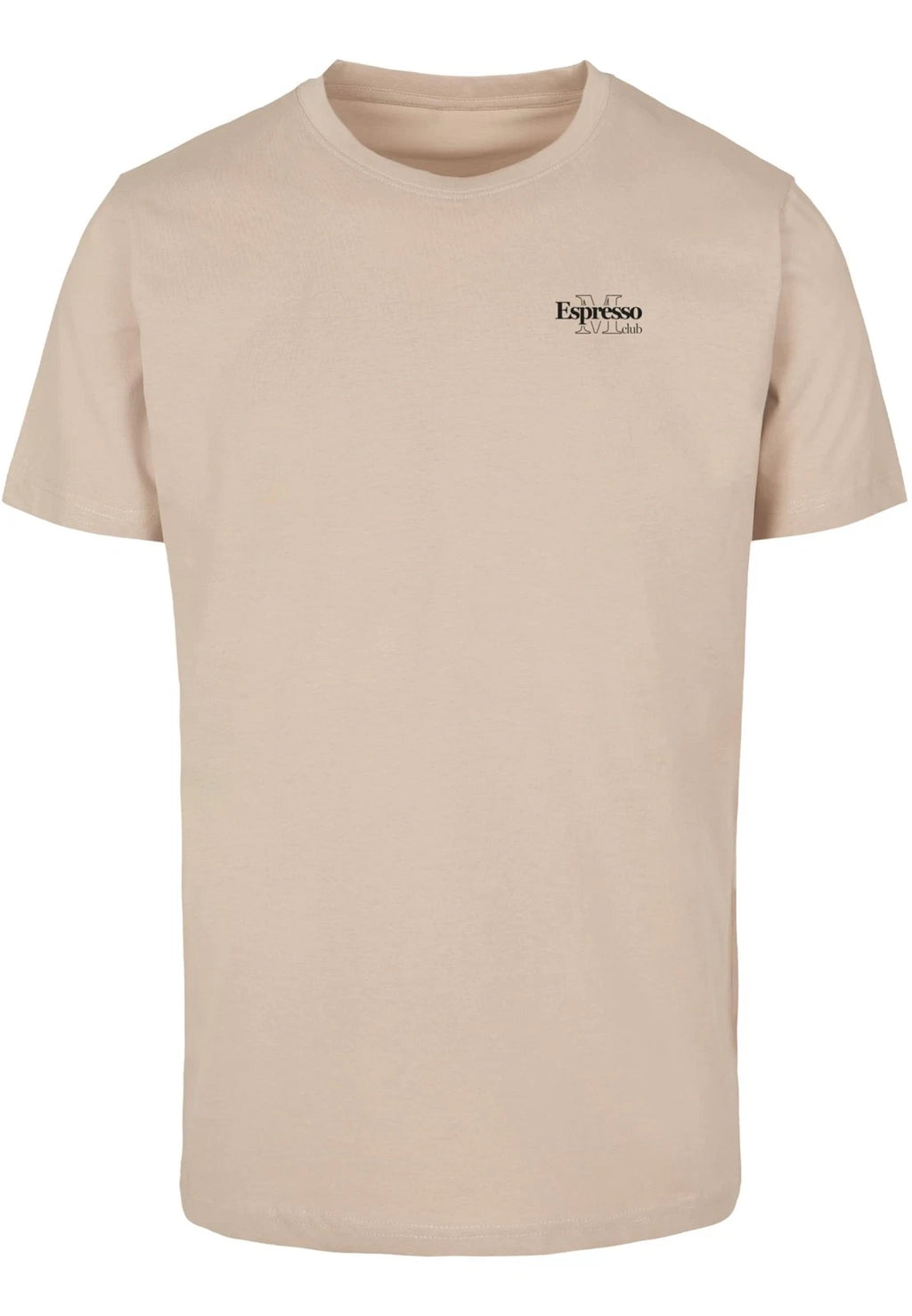 Mister Tee Espresso M Club Tee T-Shirt Kaffee Coffee Baumwolle Jersey Regular