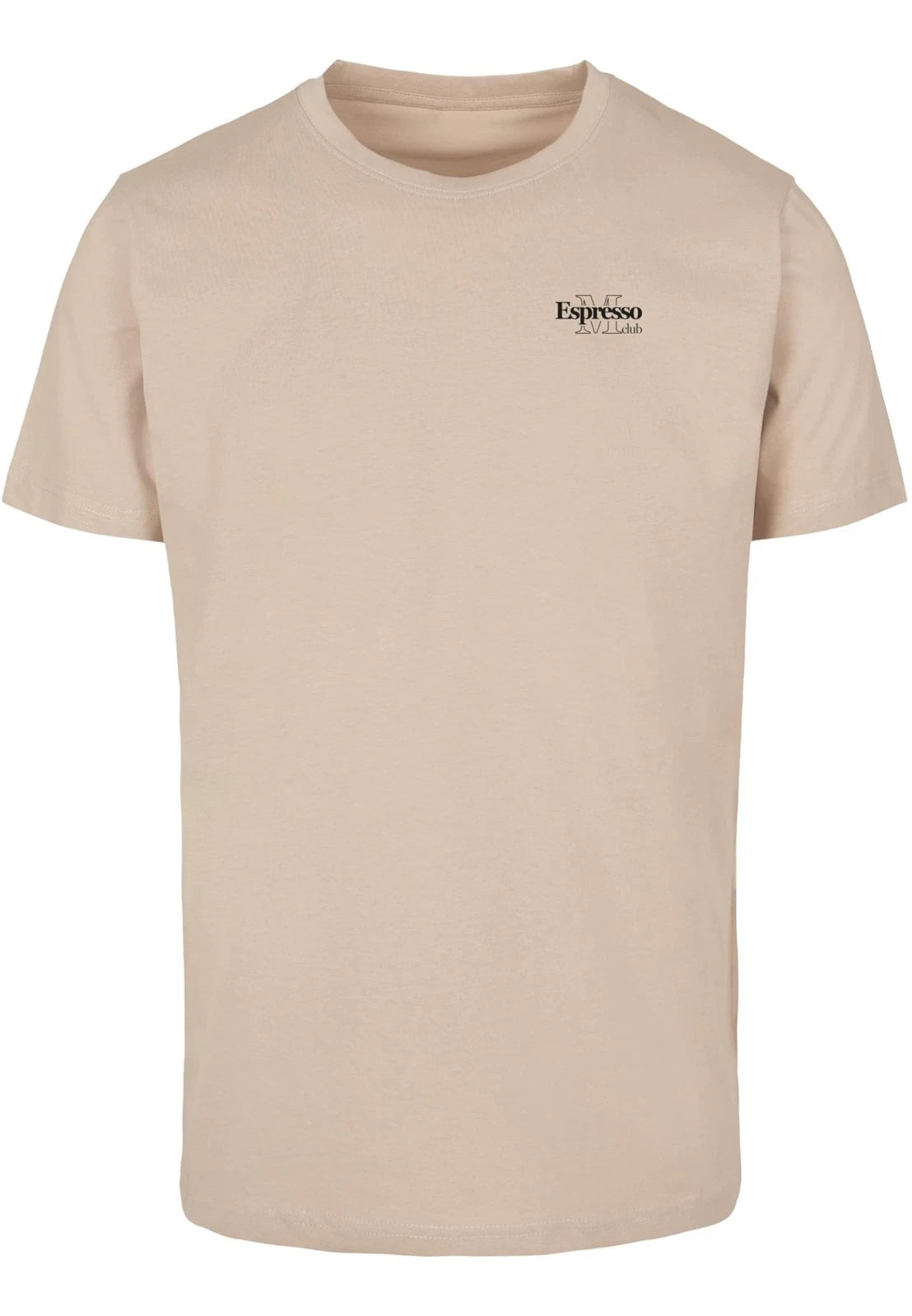 Mister Tee Espresso M Club Tee T-Shirt Kaffee Coffee Baumwolle Jersey Regular