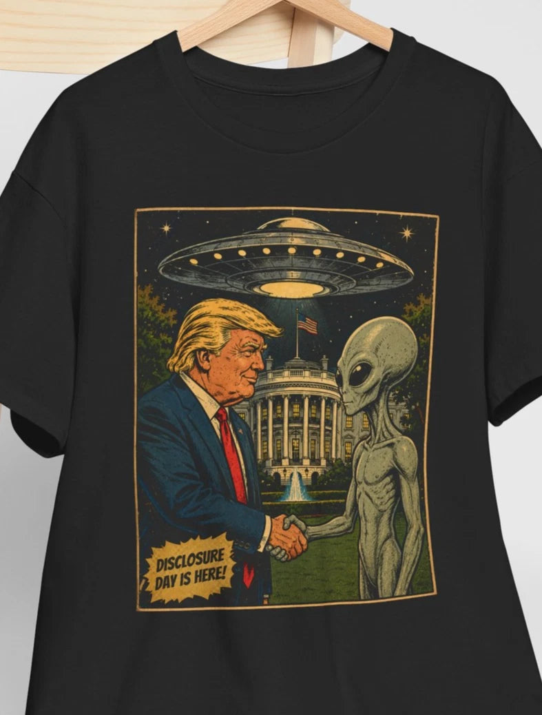 Trump releases declassified UFO files Pentagon Disclosure Day UAP photos videos