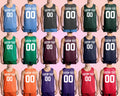 Customized Basketball  Jersey Team Shirt Tank Name Number Mesh Reversible Tank