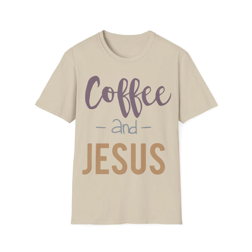 Coffee and Jesus Unisex Softstyle T-Shirt