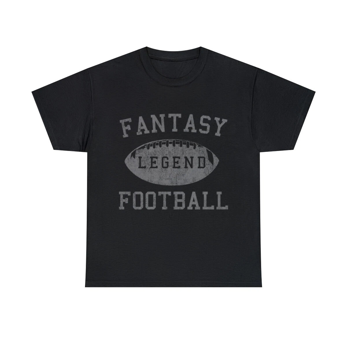 Retro Fantasy Football Legend Graphic Tee Shirt, S-5XL