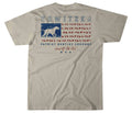Howitzer Style Men's T-shirt Bird Dog Military Grunt MFG