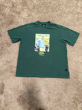 Malbon Curb Your Enthusiasm Shirt Mens Medium Green Larry David Hes Got The Yips