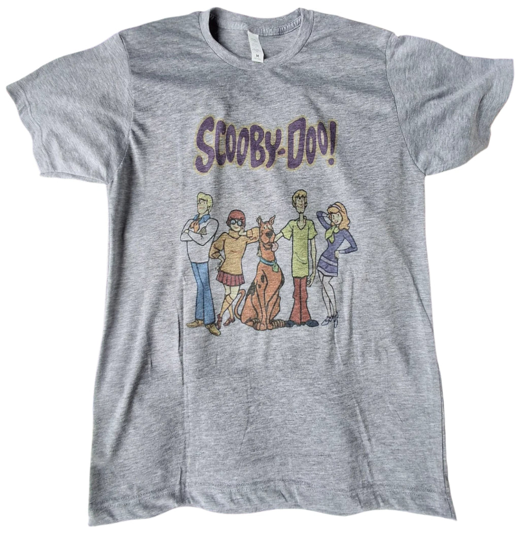 Scooby-Doo T-Shirt Adult Unisex Retro Graphic Tee Cartoon Classic Soft Style