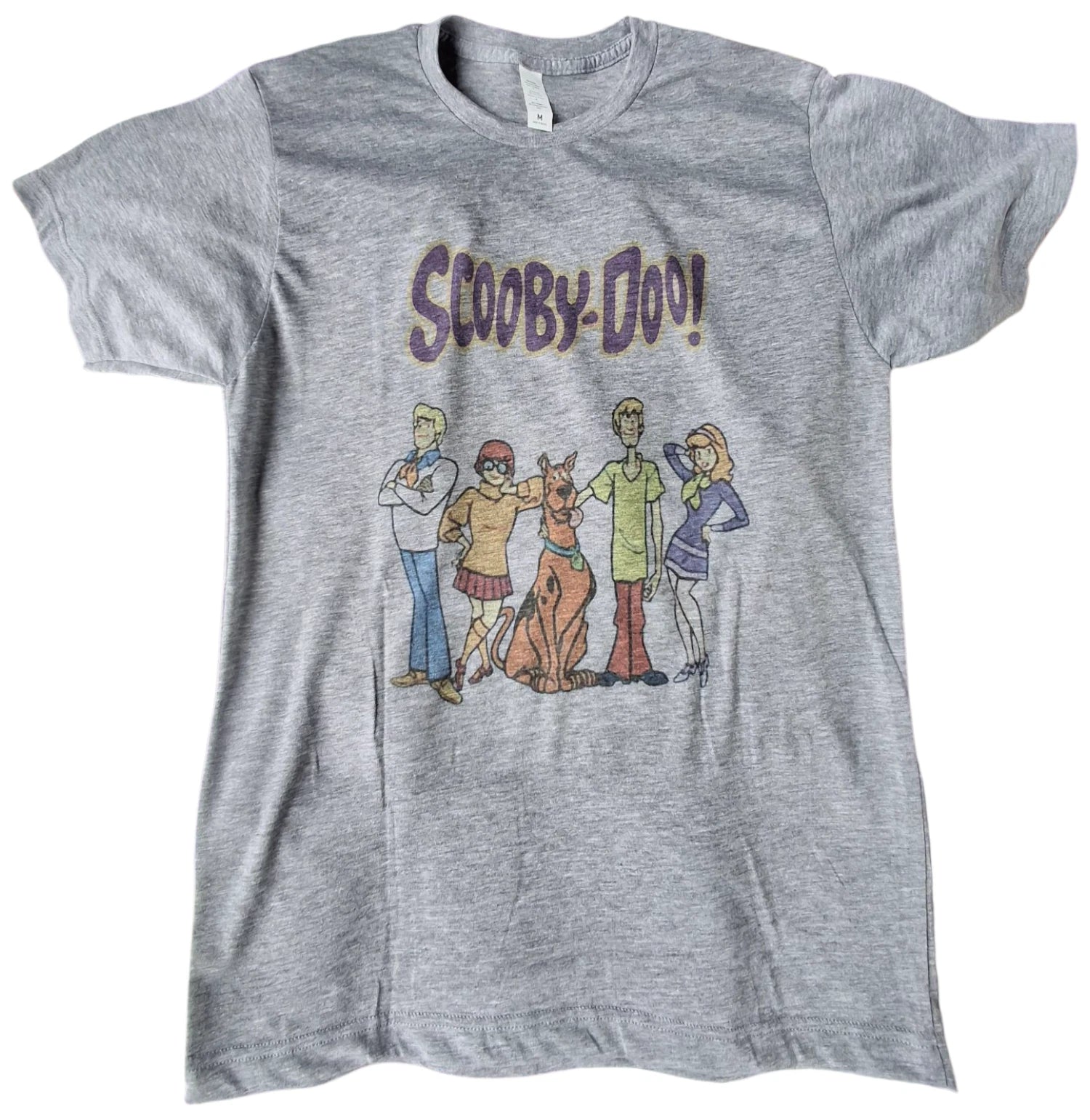 Scooby-Doo T-Shirt Adult Unisex Retro Graphic Tee Cartoon Classic Soft Style