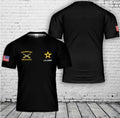 US Army Field Artillery 155mm Howitzer King of Battle 3D T-Shirt