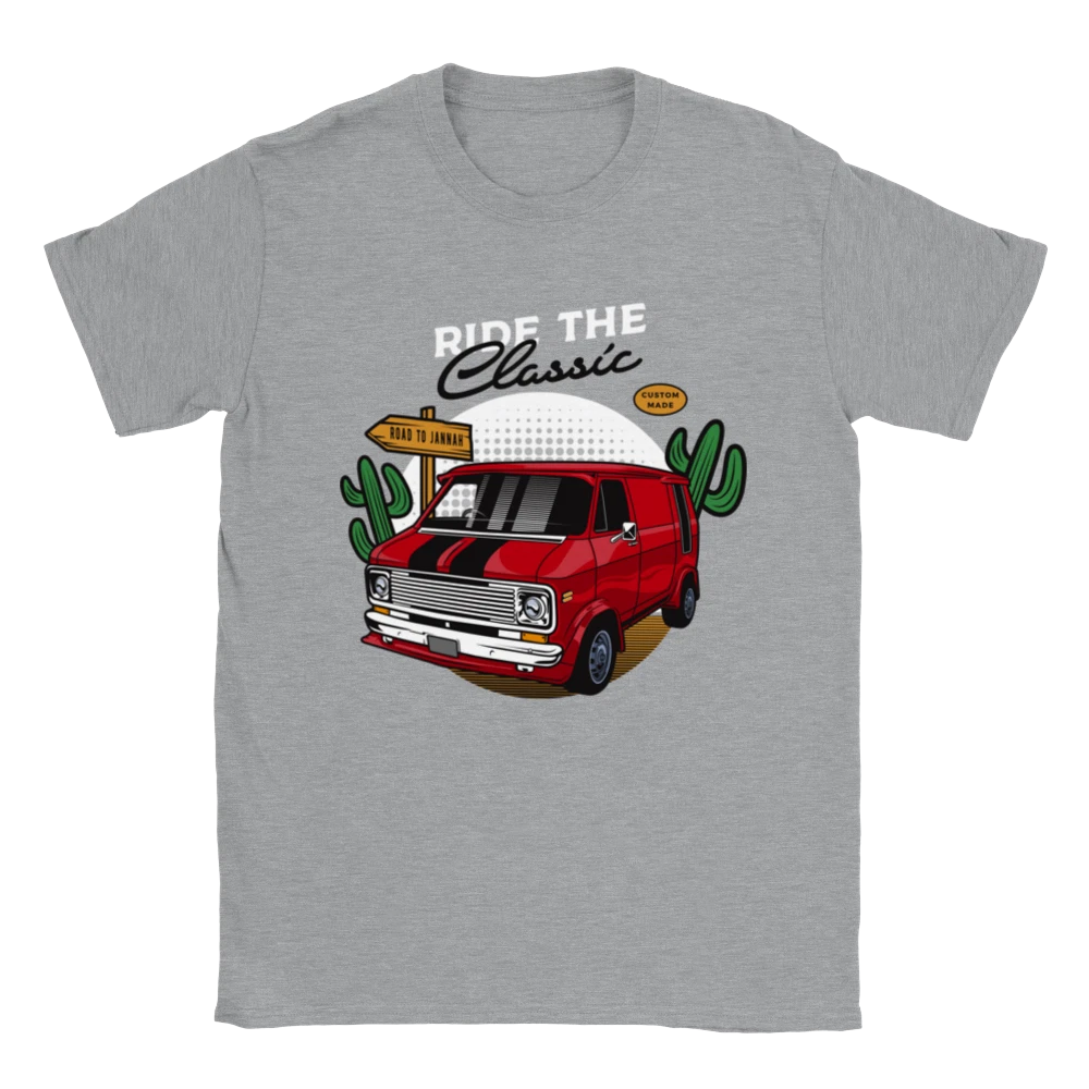 Ride the Classics - Chevy Custom Van - Unisex Crewneck T-shirt