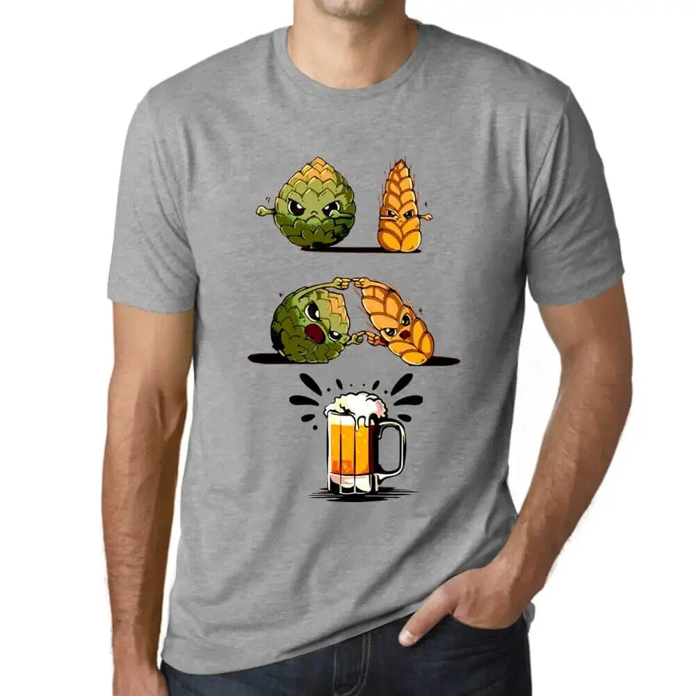 Men's Graphic T-Shirt Design Fusion Beer Eco-Friendly Limited Edition
