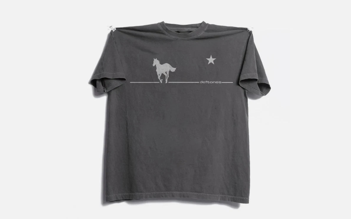 Deftones White Pony T-shirt, Unisex Charcoal T-shirt, Size S-5XL