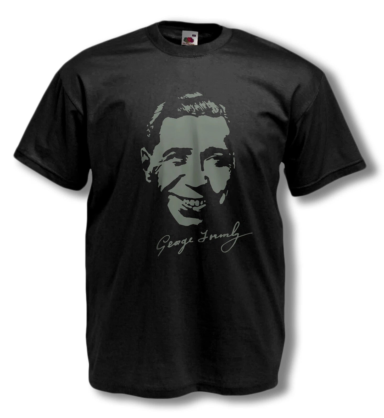 GEORGE FORMBY T-SHIRT - THE UKULELE MAN / Silver Screen Legend - Mens S to 5XL