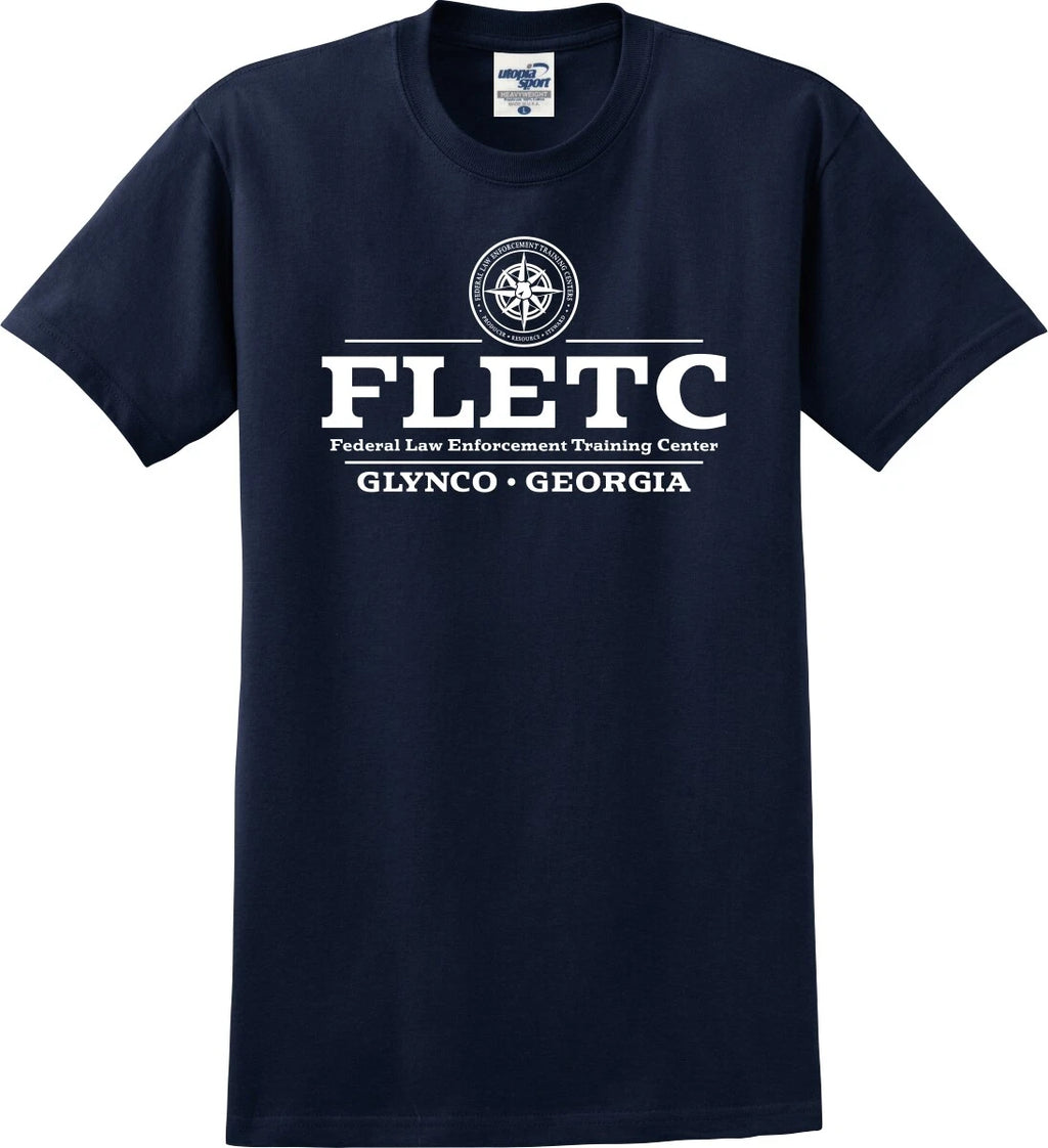 FLETC Federal Law Enforcement Training Center Glynco Georgia T-Shirt (S-5X)