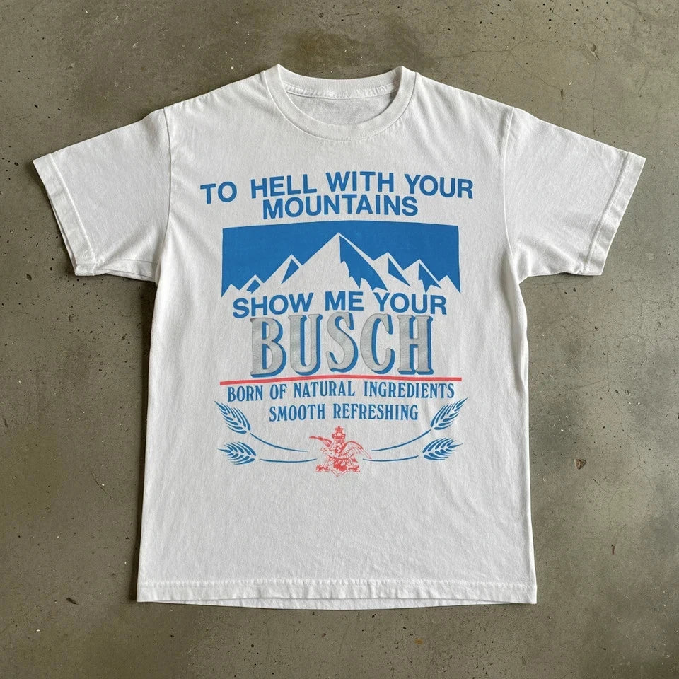Vintage Busch Beer Tee