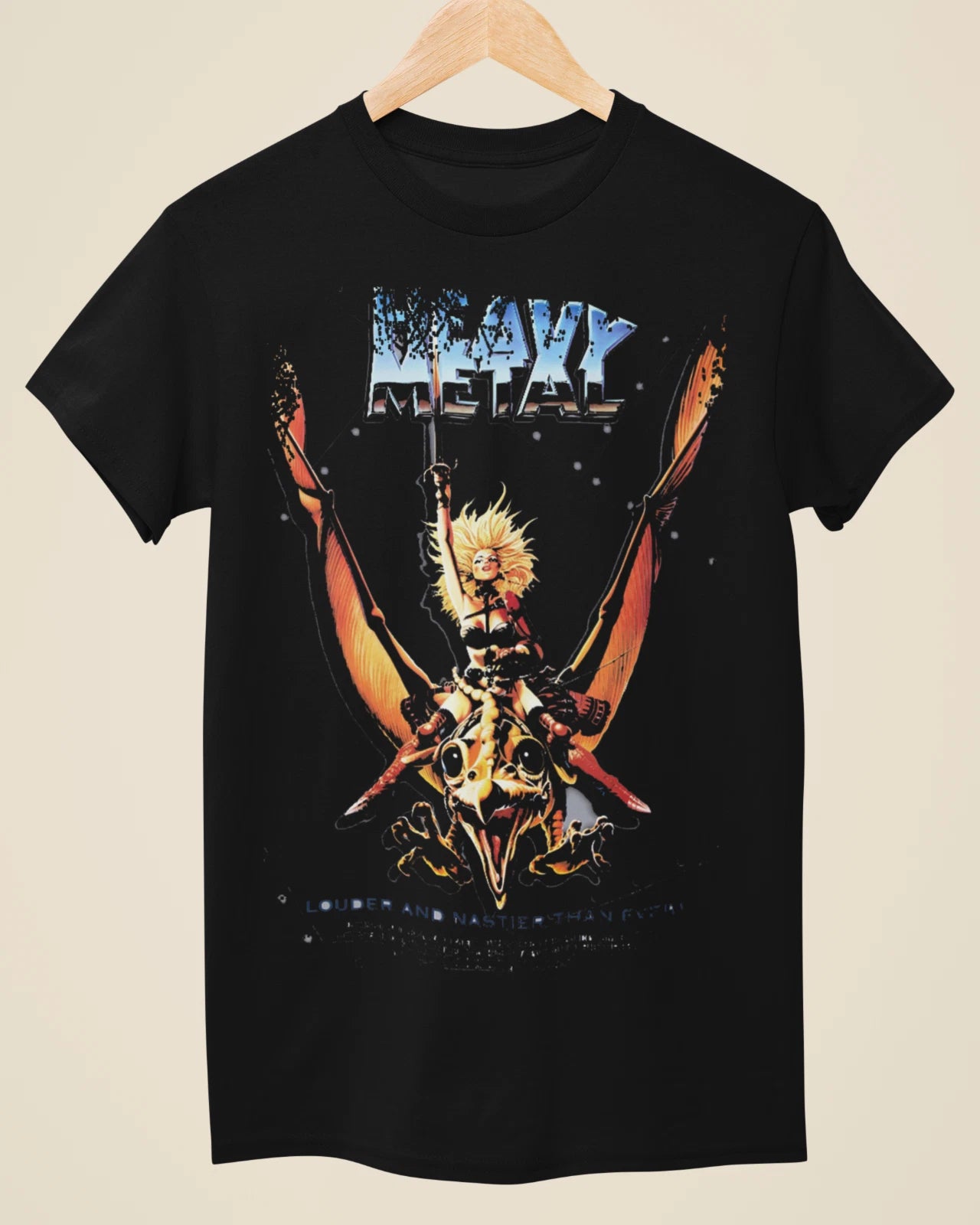 Heavy Metal - Movie Poster Inspired Unisex Black T-Shirt