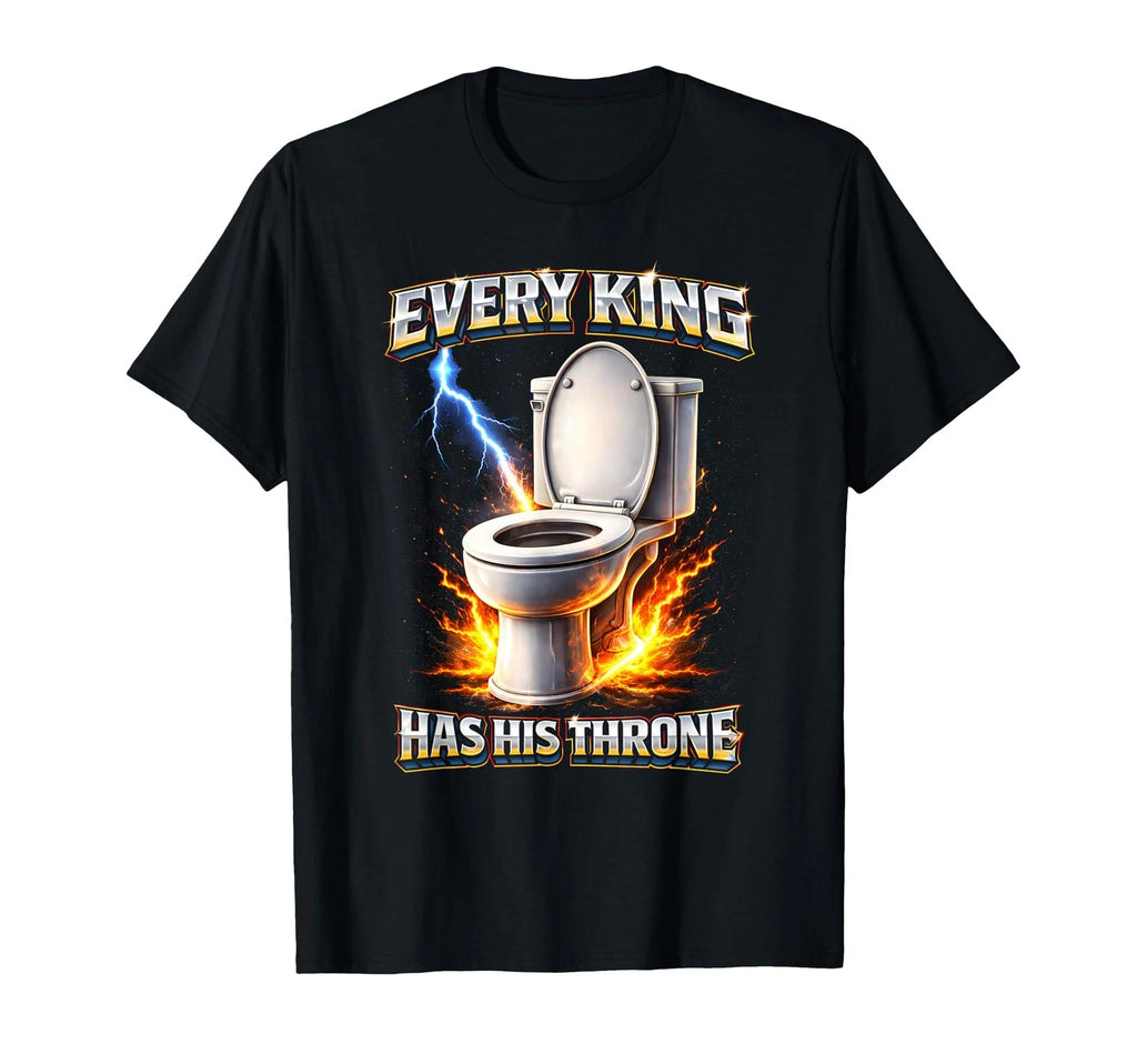 Funny Humor for Men Him Husband Dad Pooping Meme Gag T-Shirt