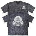 In The Name Of Unisex Mens Carbon Grey 240gsm French Terry Acid Wash T-Shirt