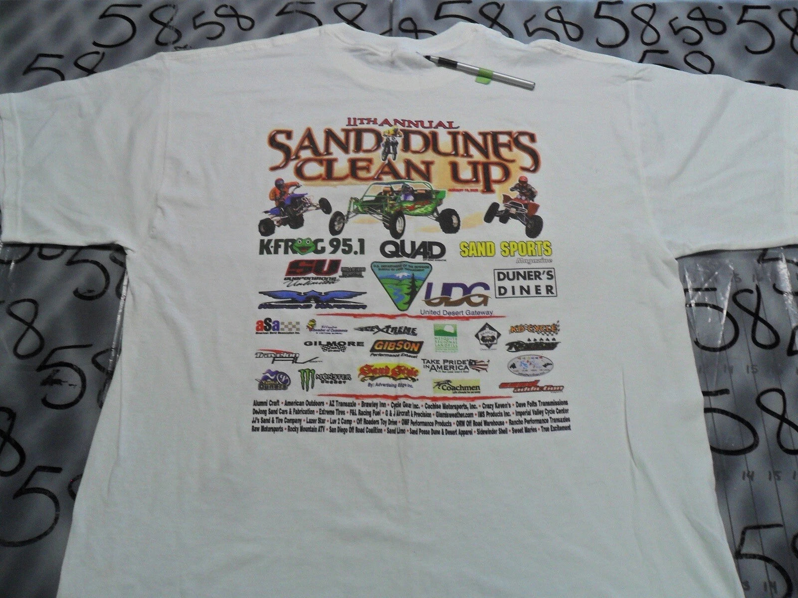 XL Sandune‘S 11Th Annual Cleanup￼ Shirt