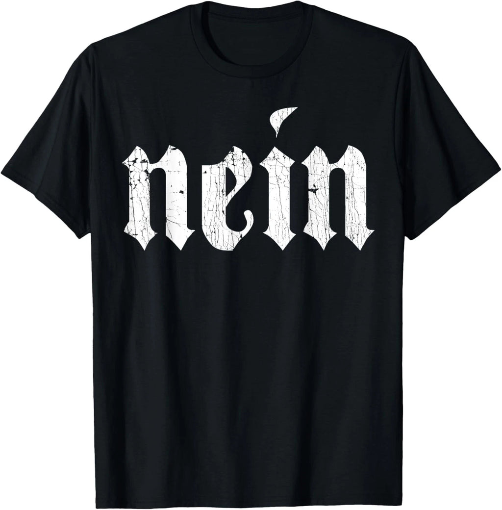 Nein German Saying No Funny Deutschland Vintage Unisex T-Shirt