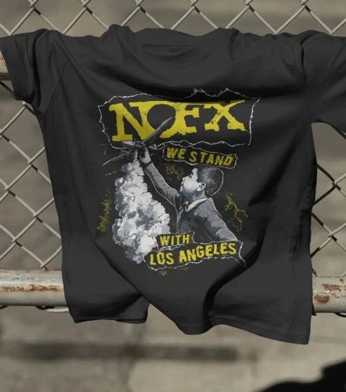 NOFX LA TEE T SHIRT