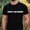 mens t shirt don't touch! Motif Cotton Size XS to 5XL