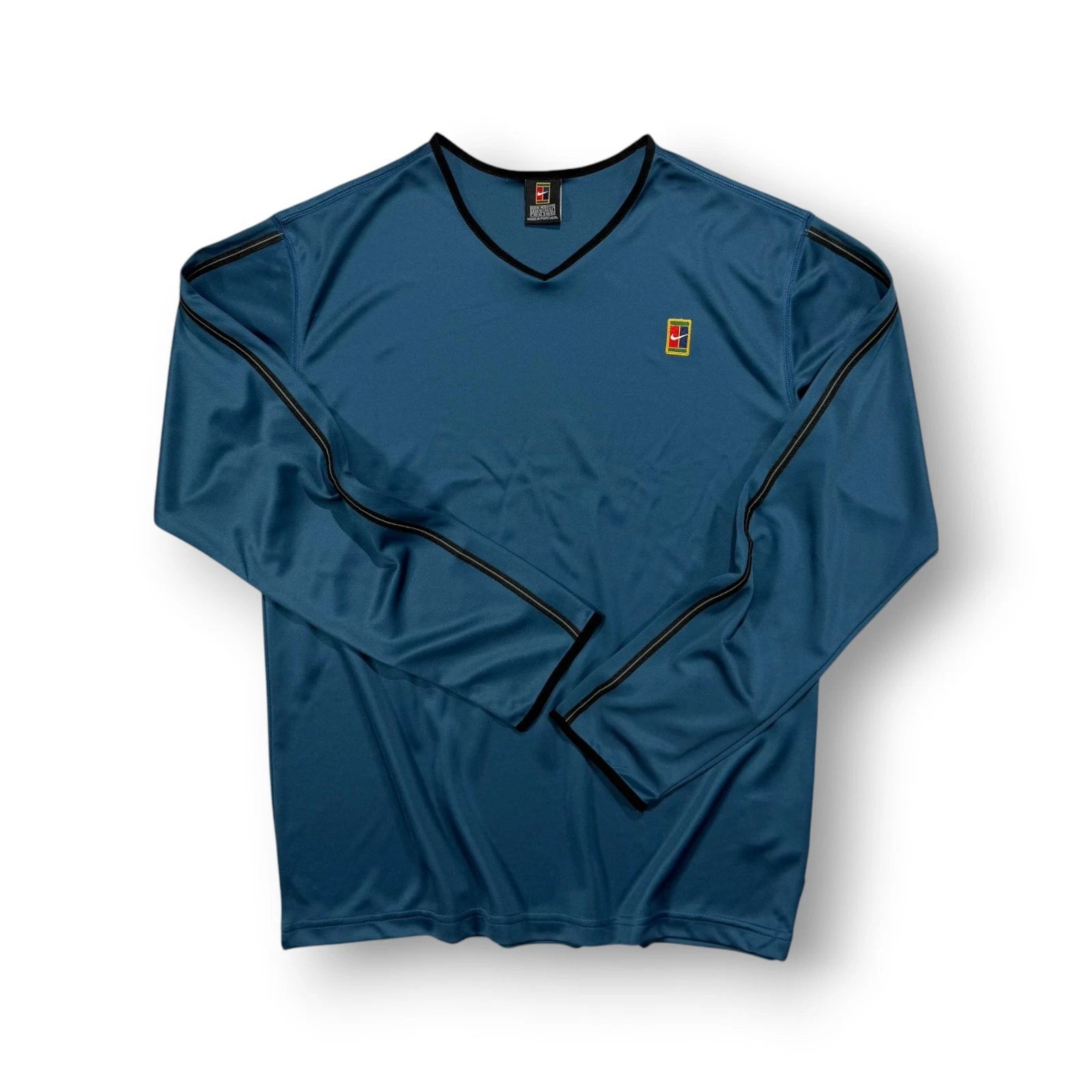 Nike Fit Tennis Long Sleeve Jersey T-shirt Medium