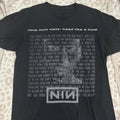 NIN Nine inch nails head like a hole rock music concert short sleeve shirt S-5XL